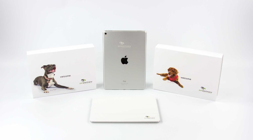 Pet Partners supply each of the independent veterinary offices and hospitals in its network with a customized Apple iPad.